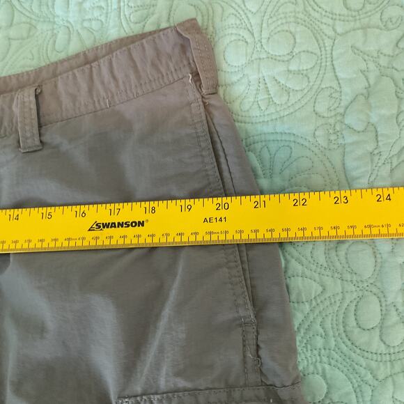 Croft and Barrow Mens Classic Cargo Shorts Charcoal Grey 38 - Picture 6 of 9